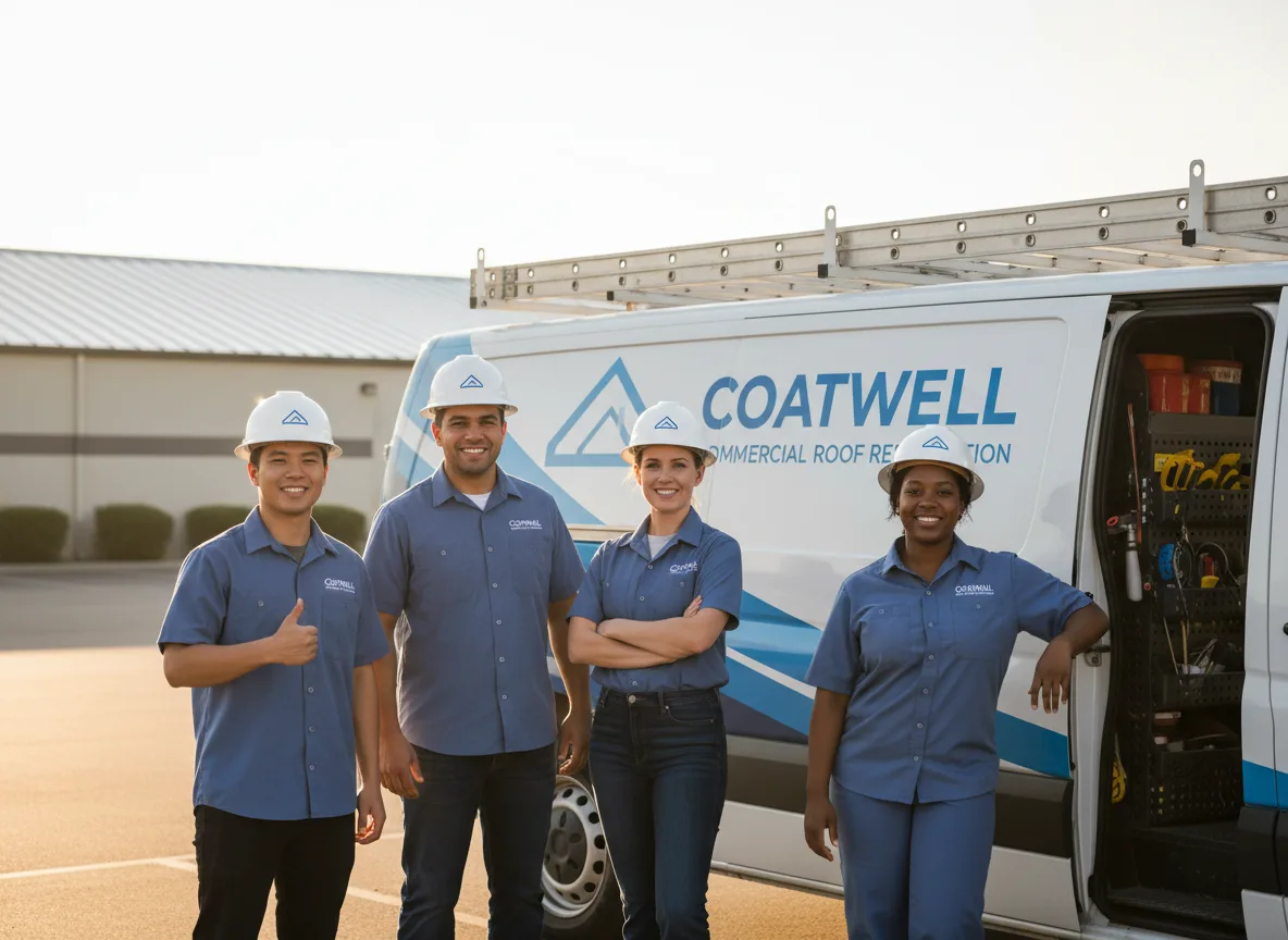 Commercial roof coating company in Wilder, TN